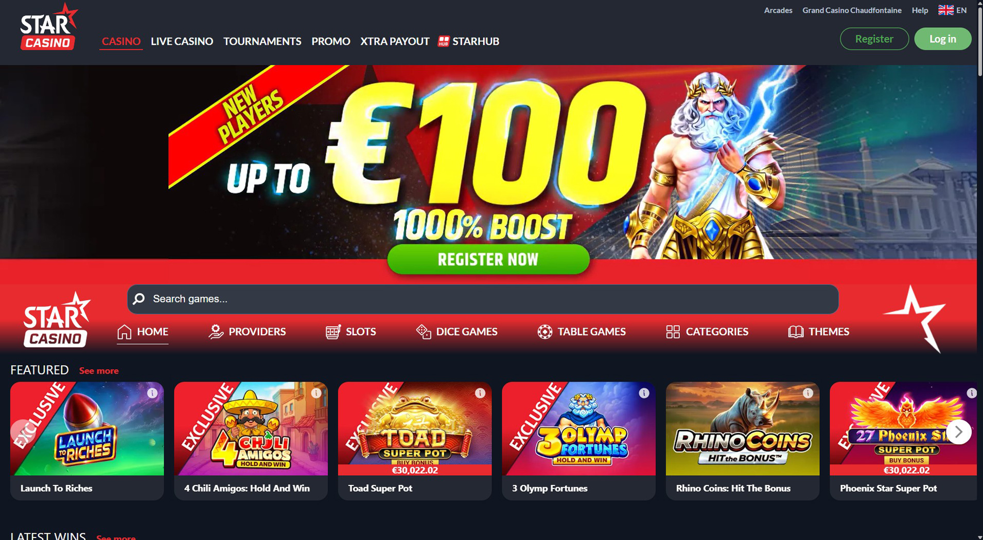 5. Star Casino- Mobile Visa Casino Choice